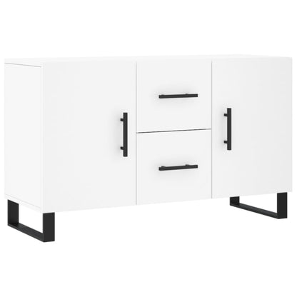 Sideboard | White | Engineered wood, metal | 100 cm | Sideboard
