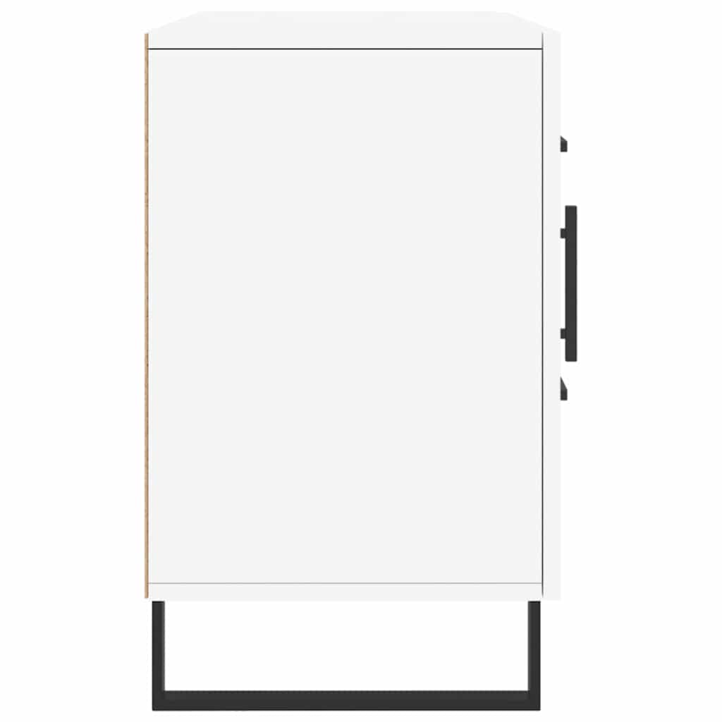 Sideboard White 100x36x60 cm Engineered Wood