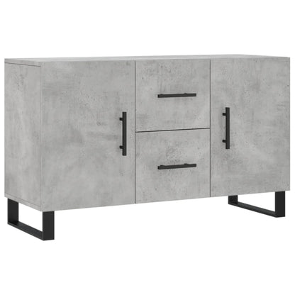 Sideboard | Concrete Grey | Engineered wood, Metal | 100cm x 36cm x 60cm