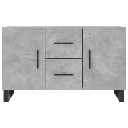 Sideboard | Concrete Grey | Engineered wood, Metal | 100cm x 36cm x 60cm