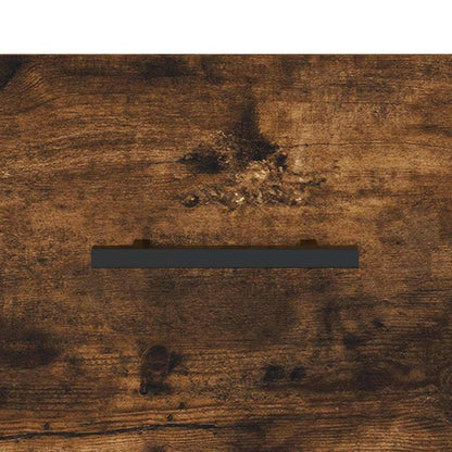 Sideboard Smoked Oak 100x36x60 cm Engineered Wood