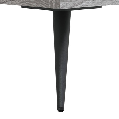 Highboard Grey Sonoma 69.5x31x115 cm Engineered Wood