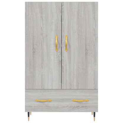 Highboard Grey Sonoma 69.5x31x115 cm Engineered Wood