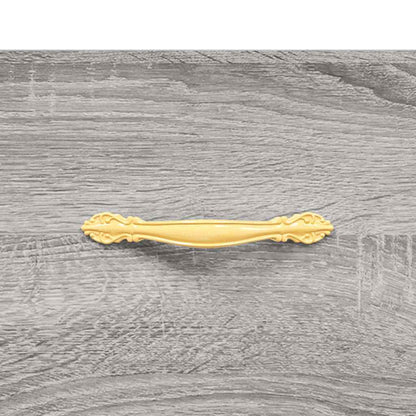 Highboard Grey Sonoma 69.5x31x115 cm Engineered Wood