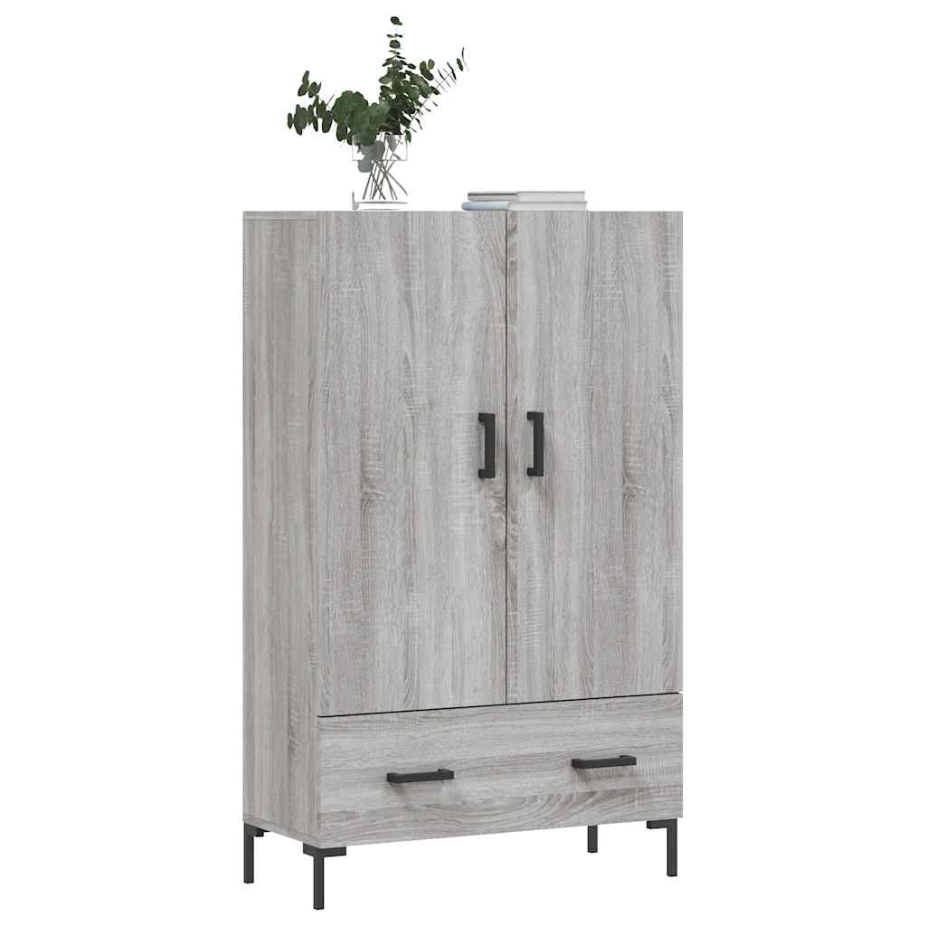 Highboard Grey Sonoma 69,5x31x115 cm Engineered Wood