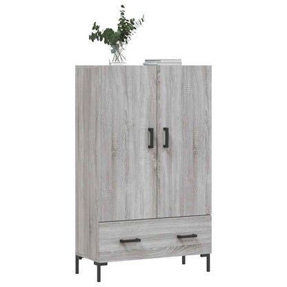 Highboard Grey Sonoma 69,5x31x115 cm Engineered Wood