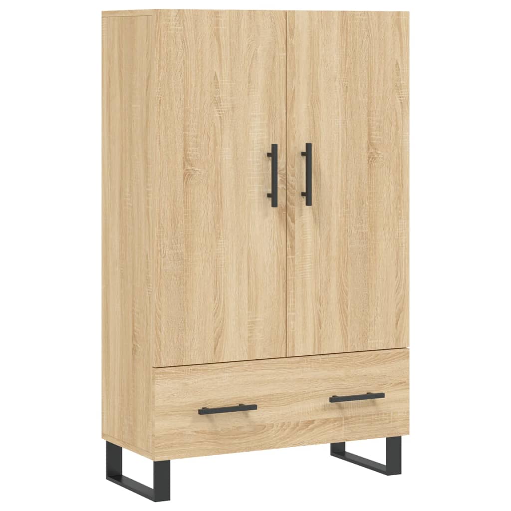 Highboard Sonoma Oak 69.5x31x115 cm Engineered Wood