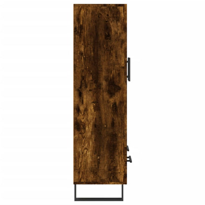 Highboard Smoked Oak 69.5x31x115 cm Engineered Wood