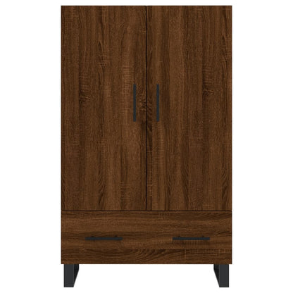Highboard Brown Oak 69.5x31x115 cm Engineered Wood