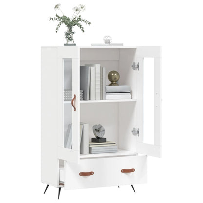 Highboard White 69,5x31x115 cm Engineered Wood