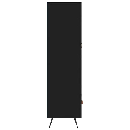 Highboard Black 69,5x31x115 cm Engineered Wood