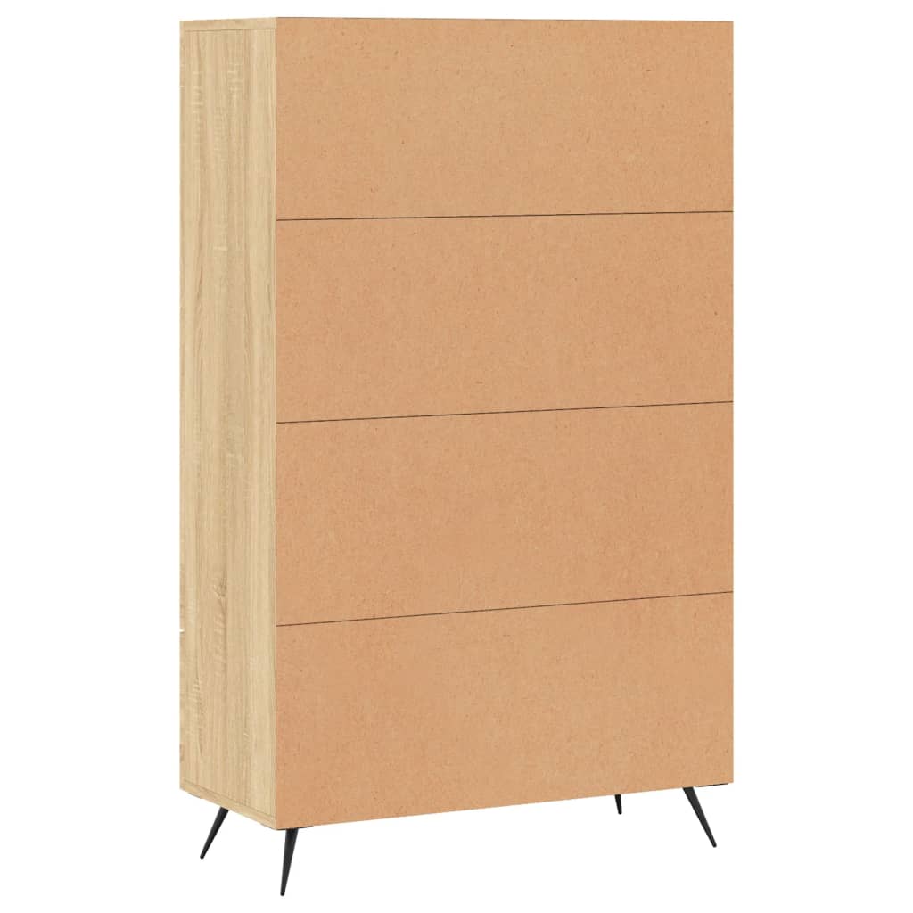 Highboard Sonoma Oak 69,5x31x115 cm Engineered Wood