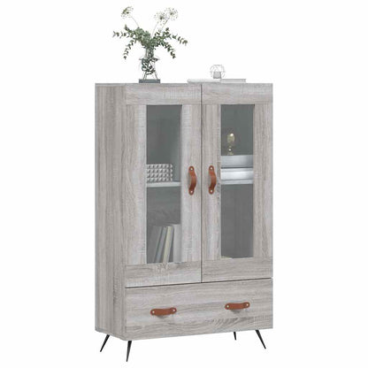 Highboard Grey Sonoma 69,5x31x115 cm Engineered Wood