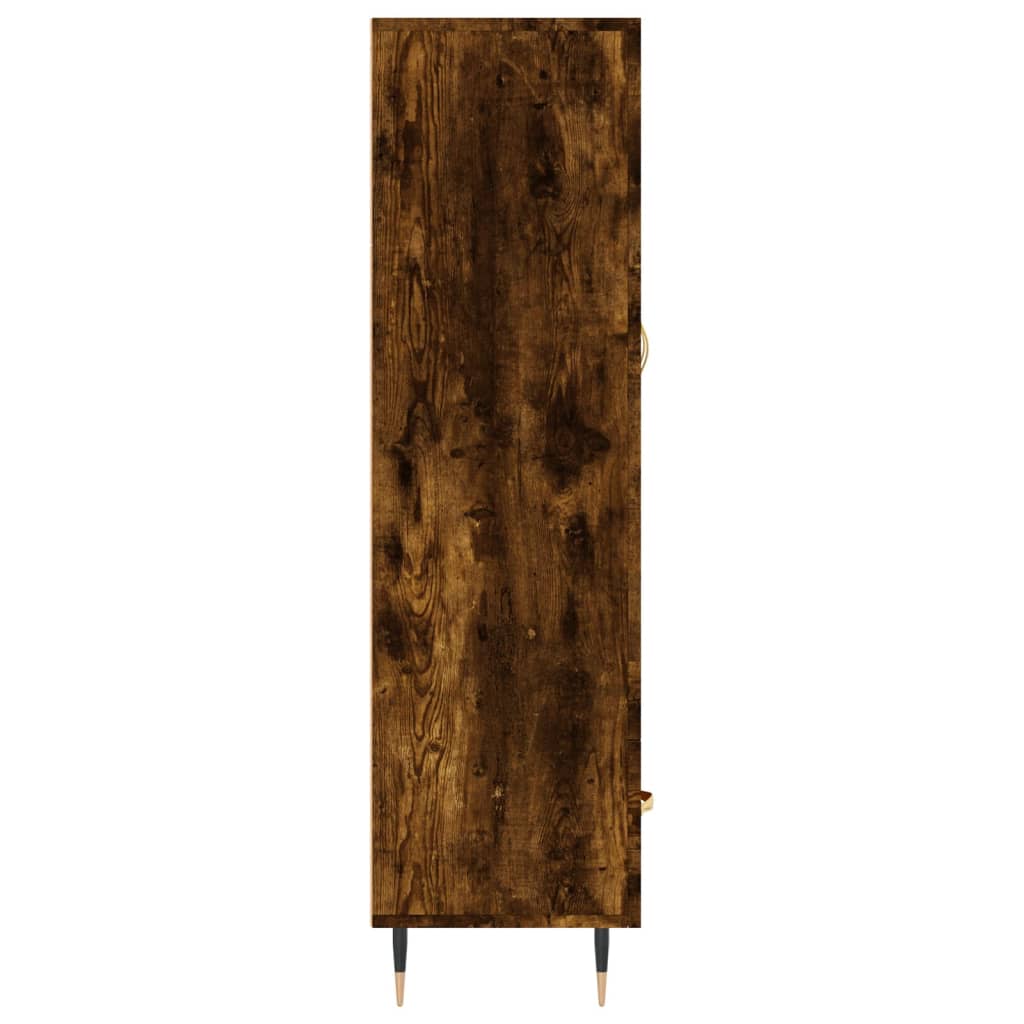 Highboard Smoked Oak 69,5x31x115 cm Engineered Wood