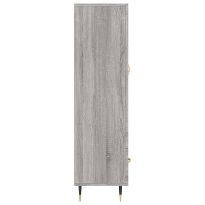 Highboard Grey Sonoma 69,5x31x115 cm Engineered Wood