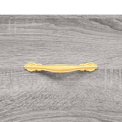 Highboard Grey Sonoma 69,5x31x115 cm Engineered Wood