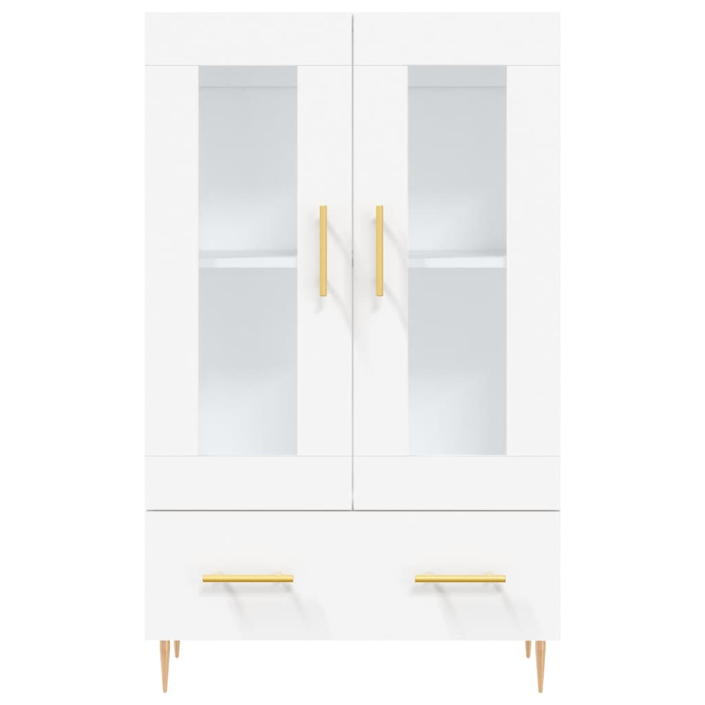 Highboard White 69,5x31x115 cm Engineered Wood