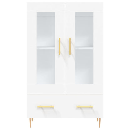 Highboard White 69,5x31x115 cm Engineered Wood