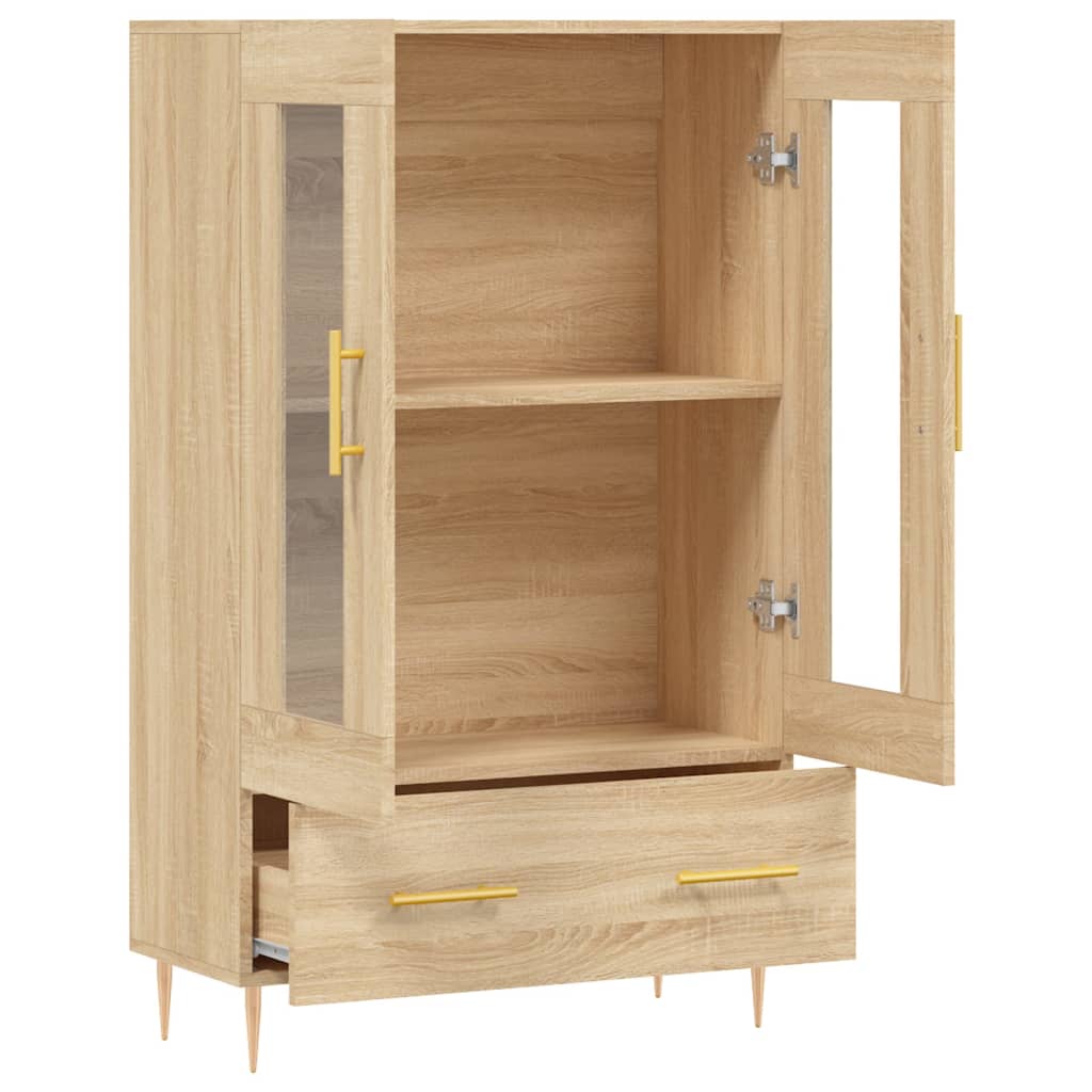 Highboard Sonoma Oak 69,5x31x115 cm Engineered Wood