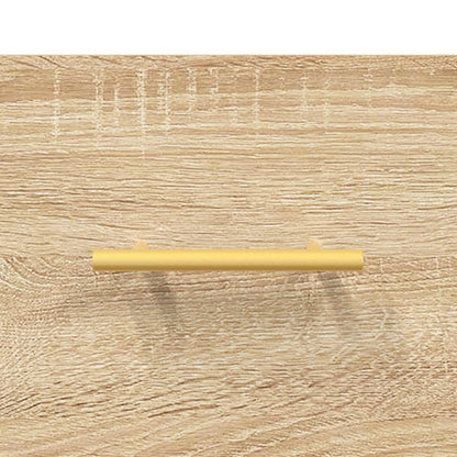 Highboard Sonoma Oak 69.5x31x115 cm Engineered Wood