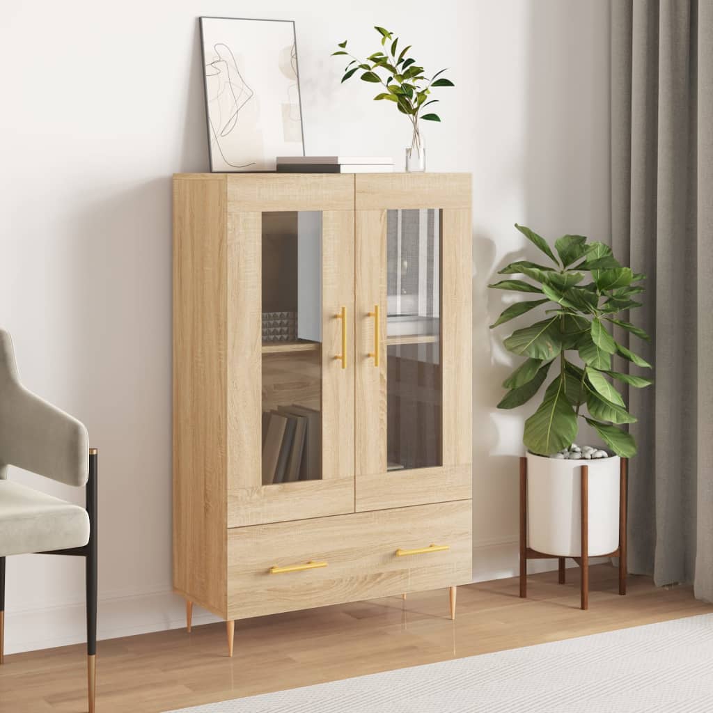 Highboard Sonoma Oak 69,5x31x115 cm Engineered Wood