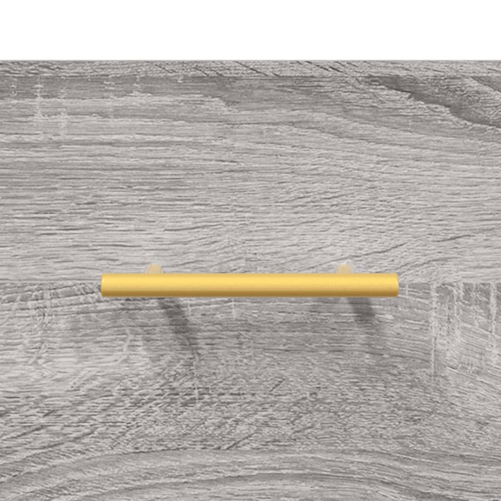 Highboard Grey Sonoma 69,5x31x115 cm Engineered Wood