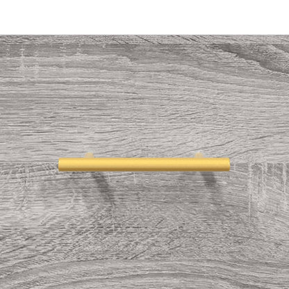 Highboard Grey Sonoma 69,5x31x115 cm Engineered Wood