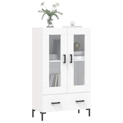 Highboard White 69,5x31x115 cm Engineered Wood