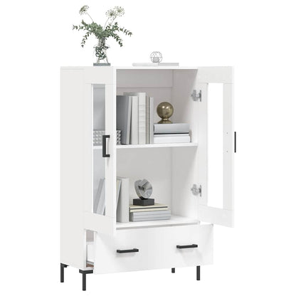 Highboard White 69,5x31x115 cm Engineered Wood