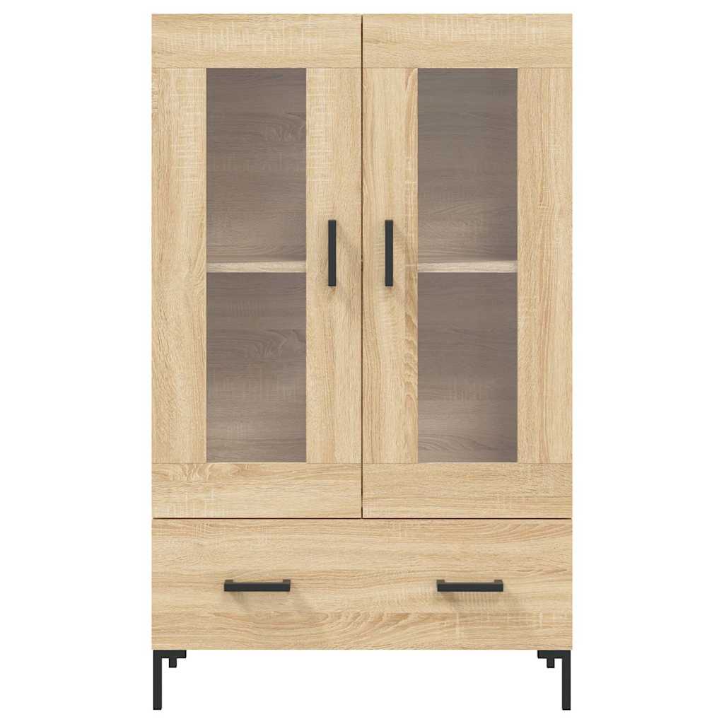 Highboard Sonoma Oak 69.5x31x115 cm Engineered Wood