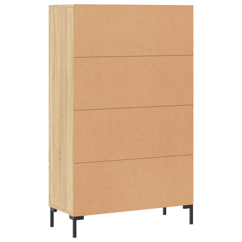 Highboard Sonoma Oak 69.5x31x115 cm Engineered Wood