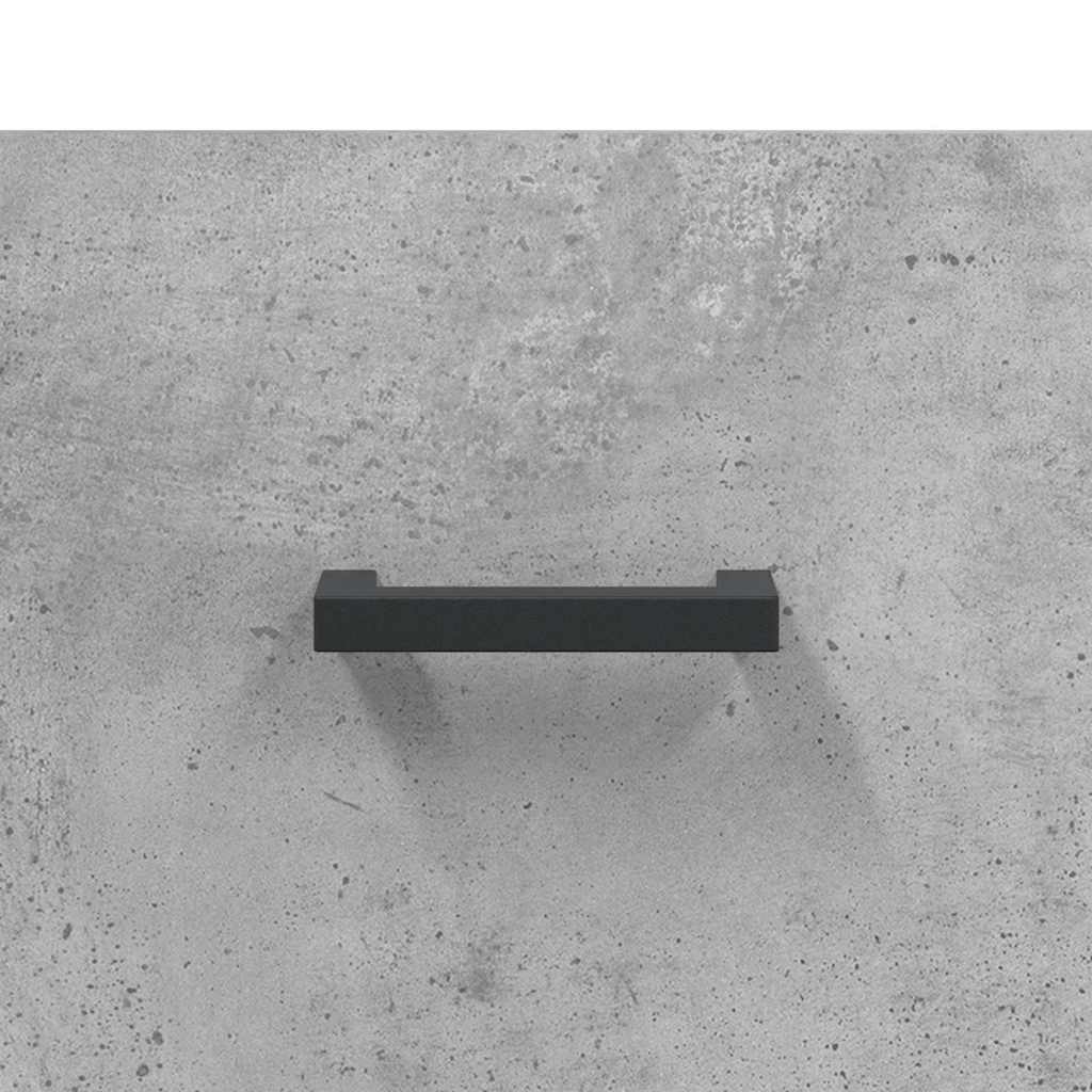 Highboard Concrete Grey 69,5x31x115 cm Engineered Wood
