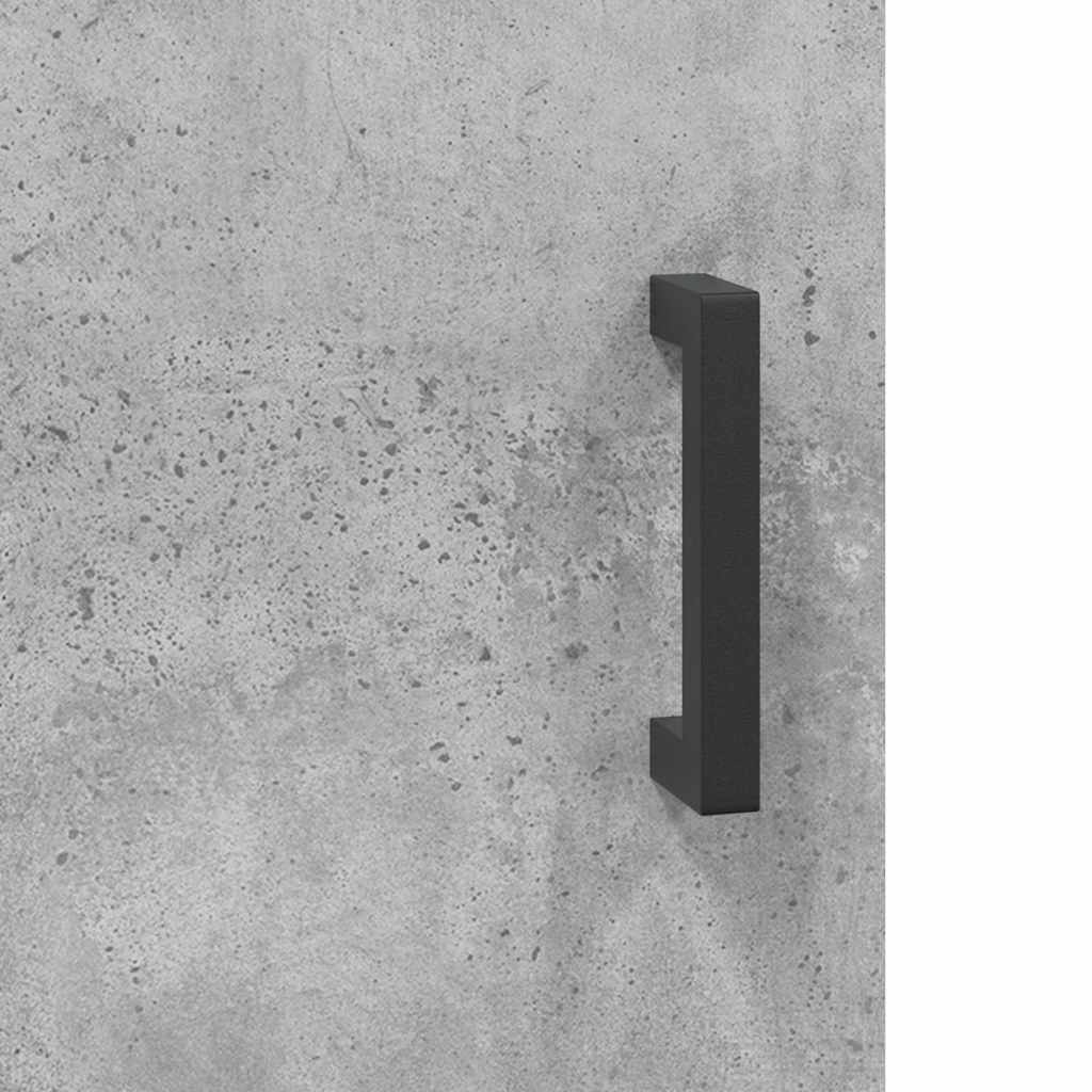 Highboard Concrete Grey 69,5x31x115 cm Engineered Wood