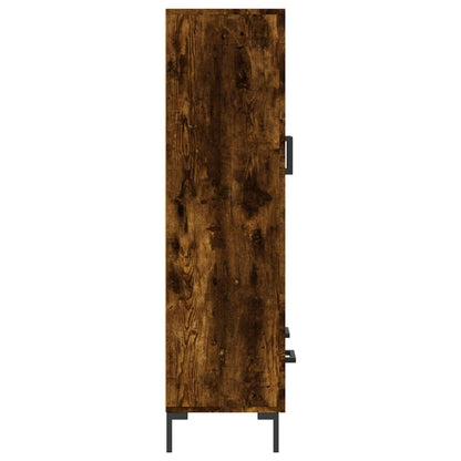 Highboard Smoked Oak 69,5x31x115 cm Engineered Wood