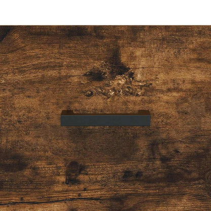 Highboard Smoked Oak 69,5x31x115 cm Engineered Wood