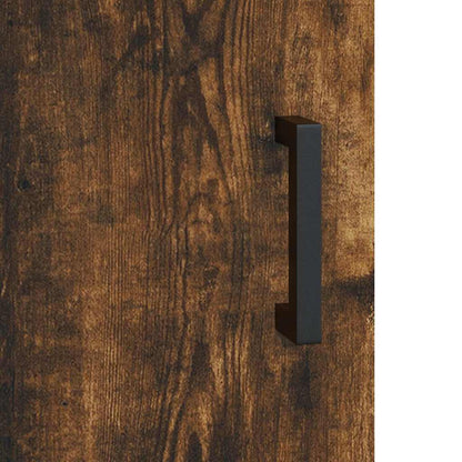 Highboard Smoked Oak 69,5x31x115 cm Engineered Wood