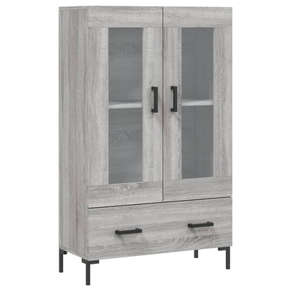 Highboard Grey Sonoma 69,5x31x115 cm Engineered Wood
