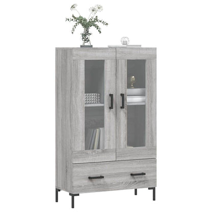 Highboard Grey Sonoma 69,5x31x115 cm Engineered Wood