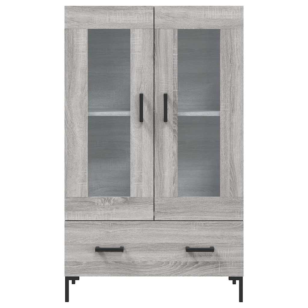 Highboard Grey Sonoma 69,5x31x115 cm Engineered Wood