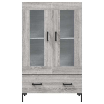 Highboard Grey Sonoma 69,5x31x115 cm Engineered Wood