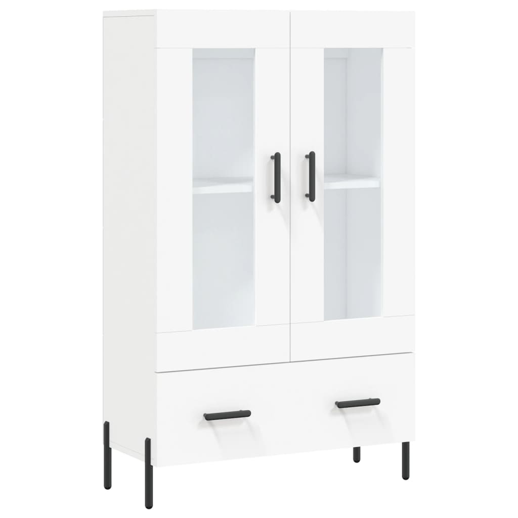 Highboard White 69,5x31x115 cm Engineered Wood