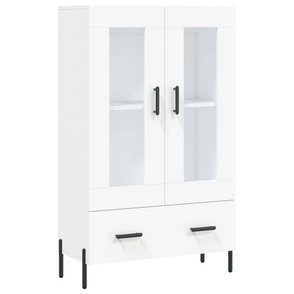 Highboard White 69,5x31x115 cm Engineered Wood
