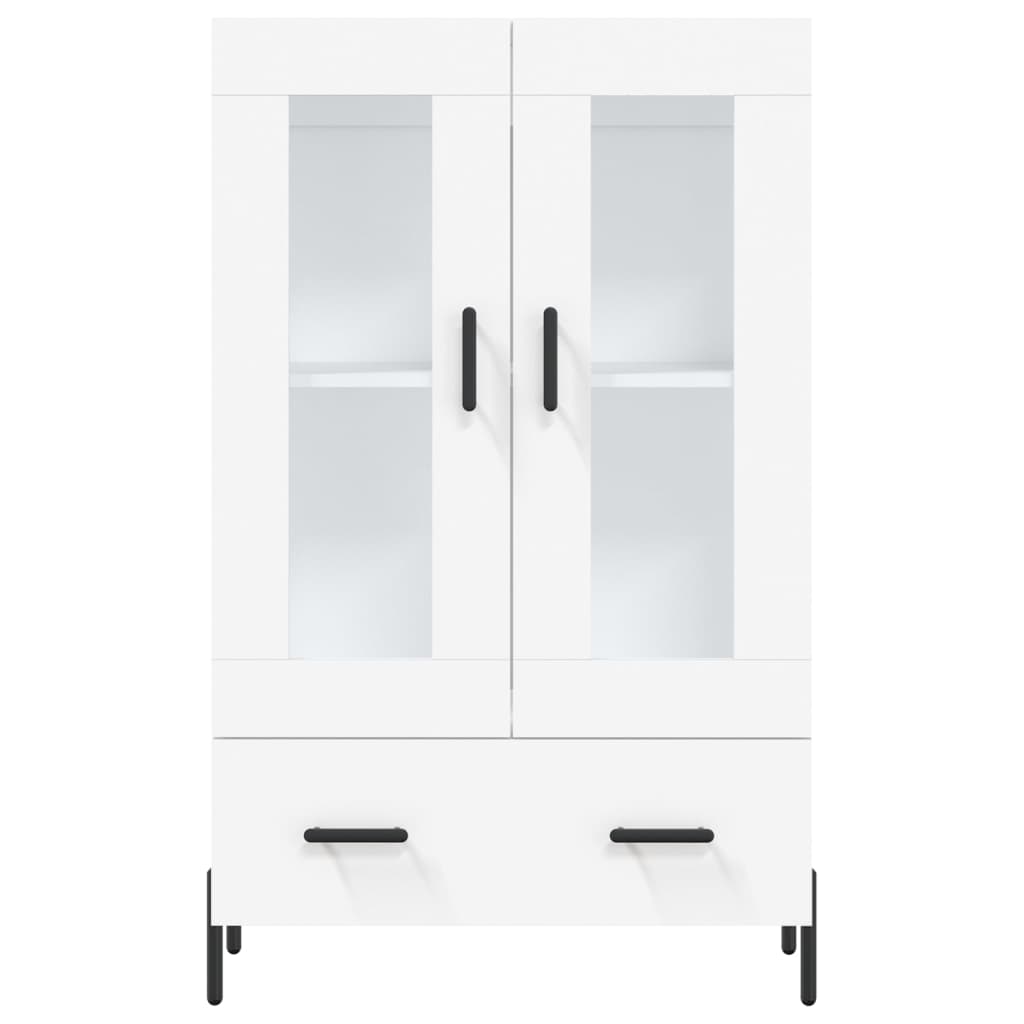 Highboard White 69,5x31x115 cm Engineered Wood