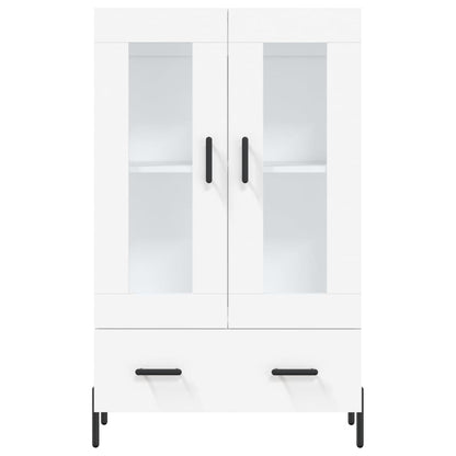 Highboard White 69,5x31x115 cm Engineered Wood