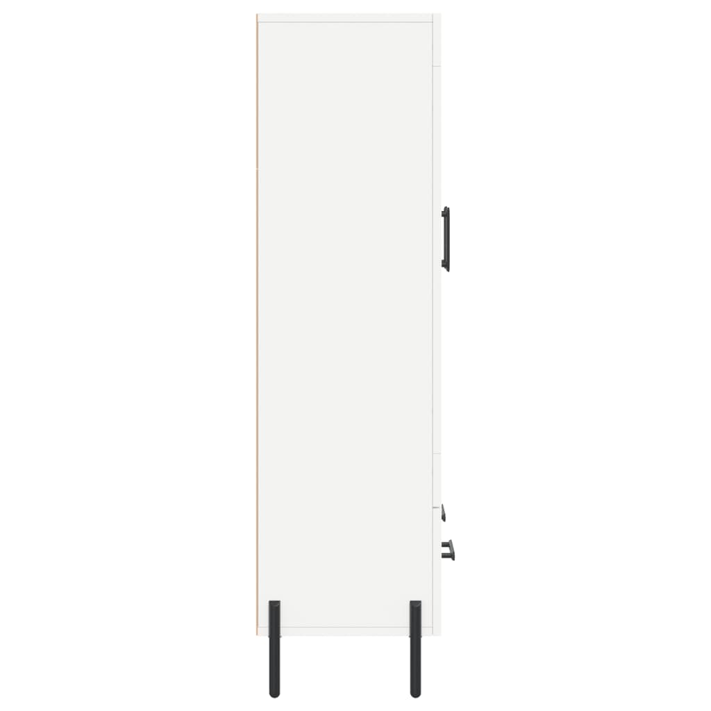 Highboard White 69,5x31x115 cm Engineered Wood