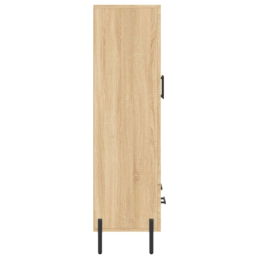 Highboard Sonoma Oak 69.5x31x115 cm Engineered Wood
