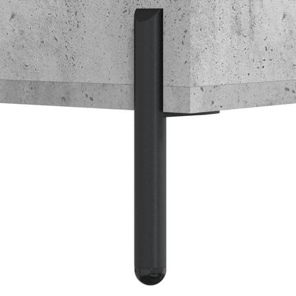 Highboard Concrete Grey 69,5x31x115 cm Engineered Wood