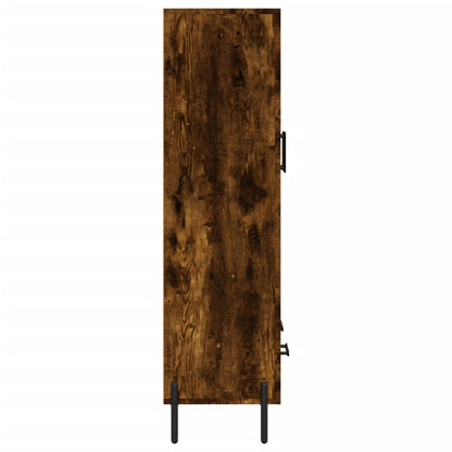 Highboard Smoked Oak 69,5x31x115 cm Engineered Wood