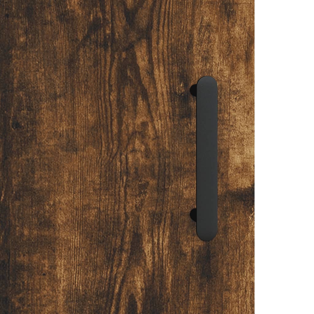 Highboard Smoked Oak 69,5x31x115 cm Engineered Wood