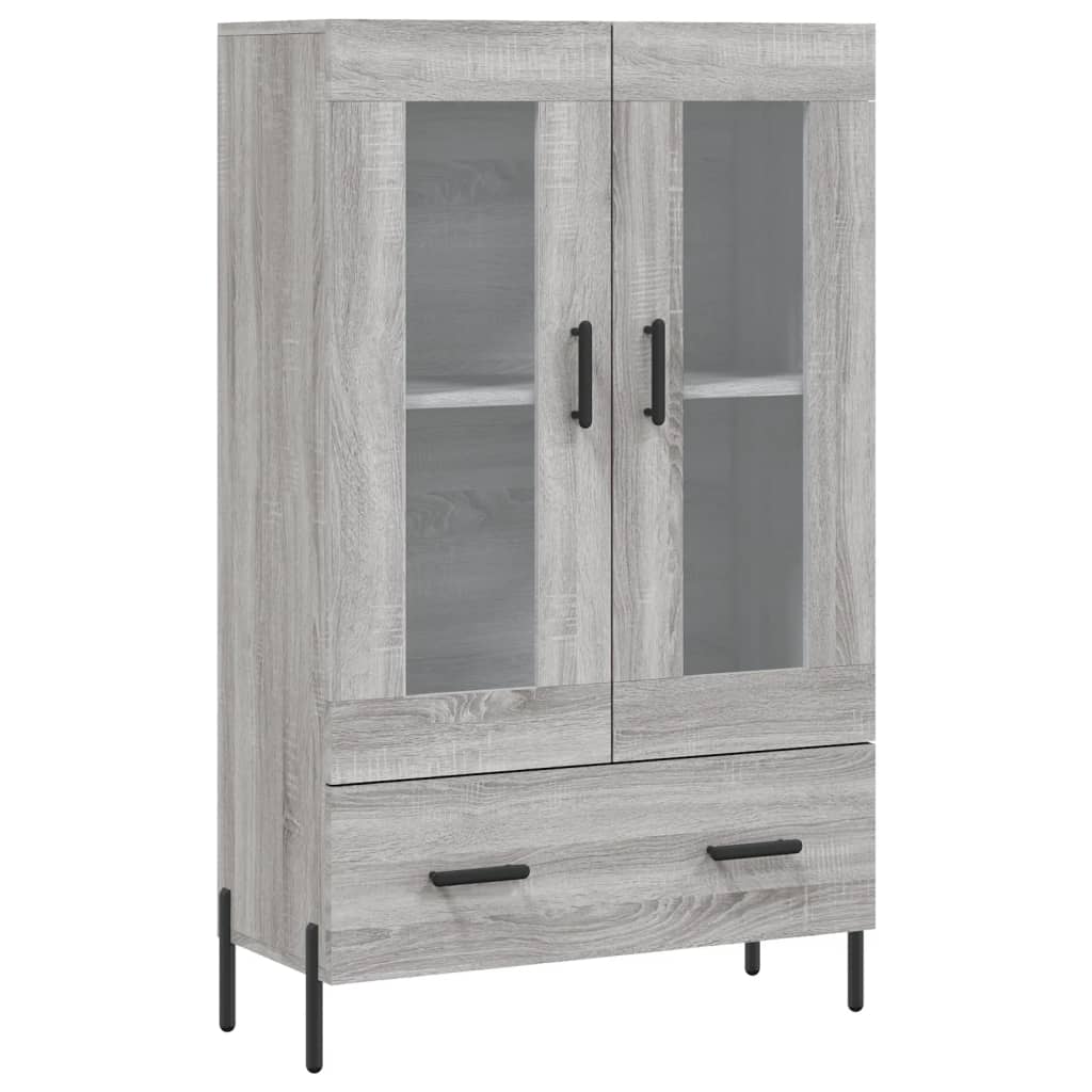Highboard Grey Sonoma 69,5x31x115 cm Engineered Wood